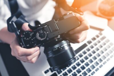 Photographer workplace