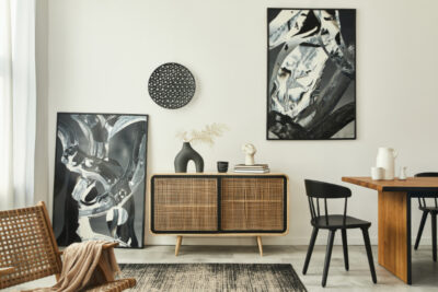 art display in luxury homes in boston massachusetts
