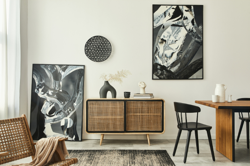 art display in luxury homes in boston massachusetts